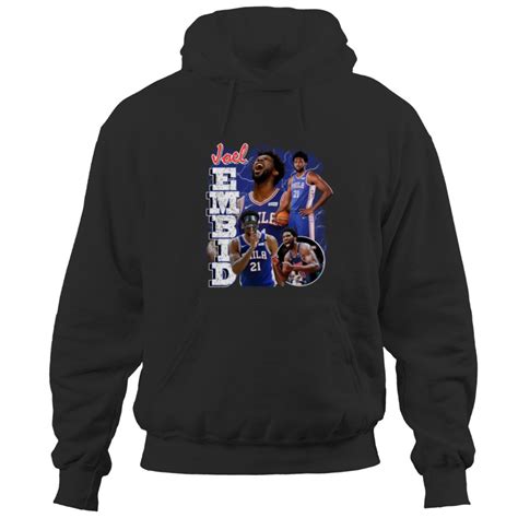 Official NBA Joel Embiid Hoodies, Joel Embiid NBA Sweatshirts .